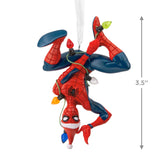 Hallmark Christmas Ornament (Marvel Spider-Man Hanging From Lights)