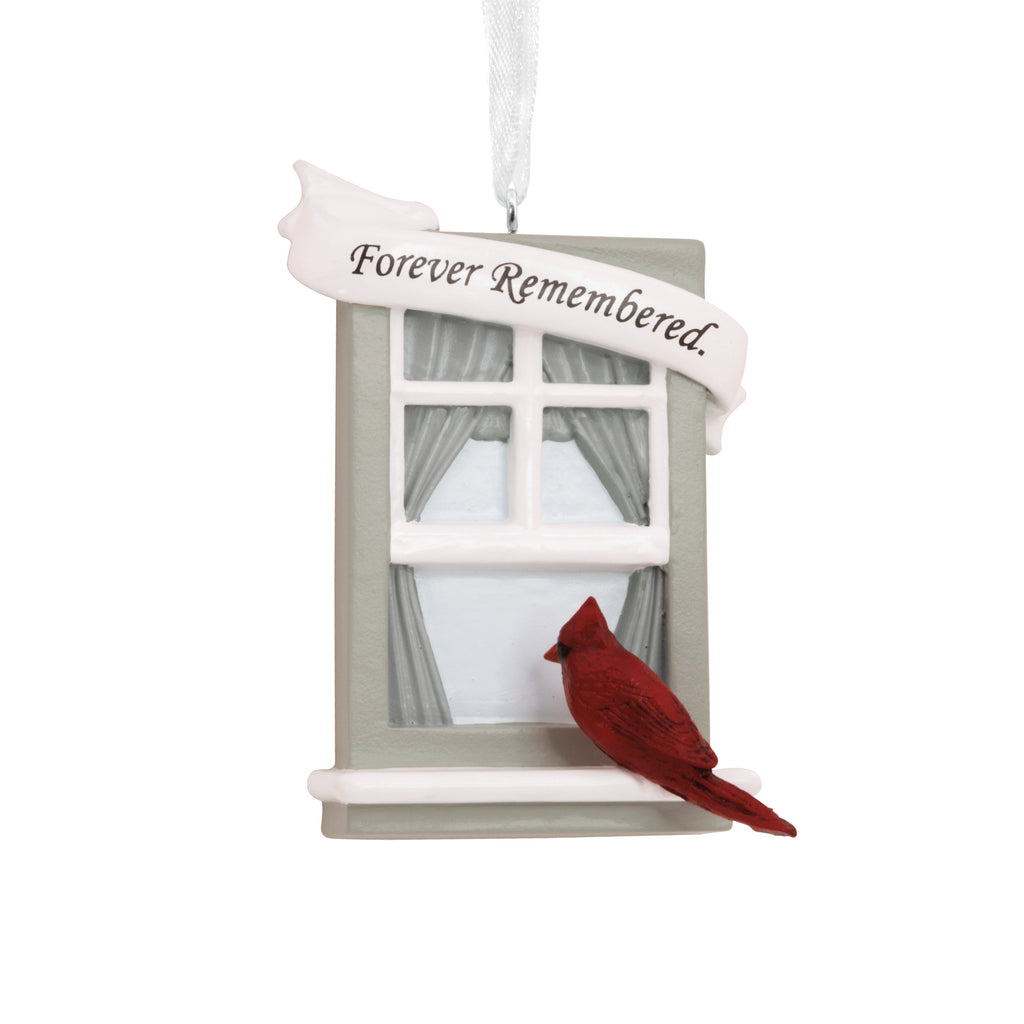 Hallmark Christmas Ornament Forever Remembered Cardinal Memorial