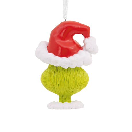 Dr. Seuss's How the Grinch Stole Christmas! Grinch in Santa Hat Christmas Ornament