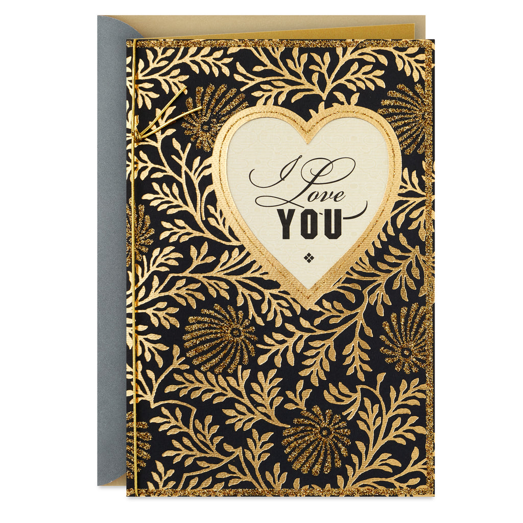 Hallmark Anniversary Card, Love Card, Romantic Birthday Card for Women (Only One for Me)