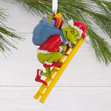 Hallmark Christmas Ornament (Dr. Seuss's How the Grinch Stole Christmas! Grinch on Ladder)
