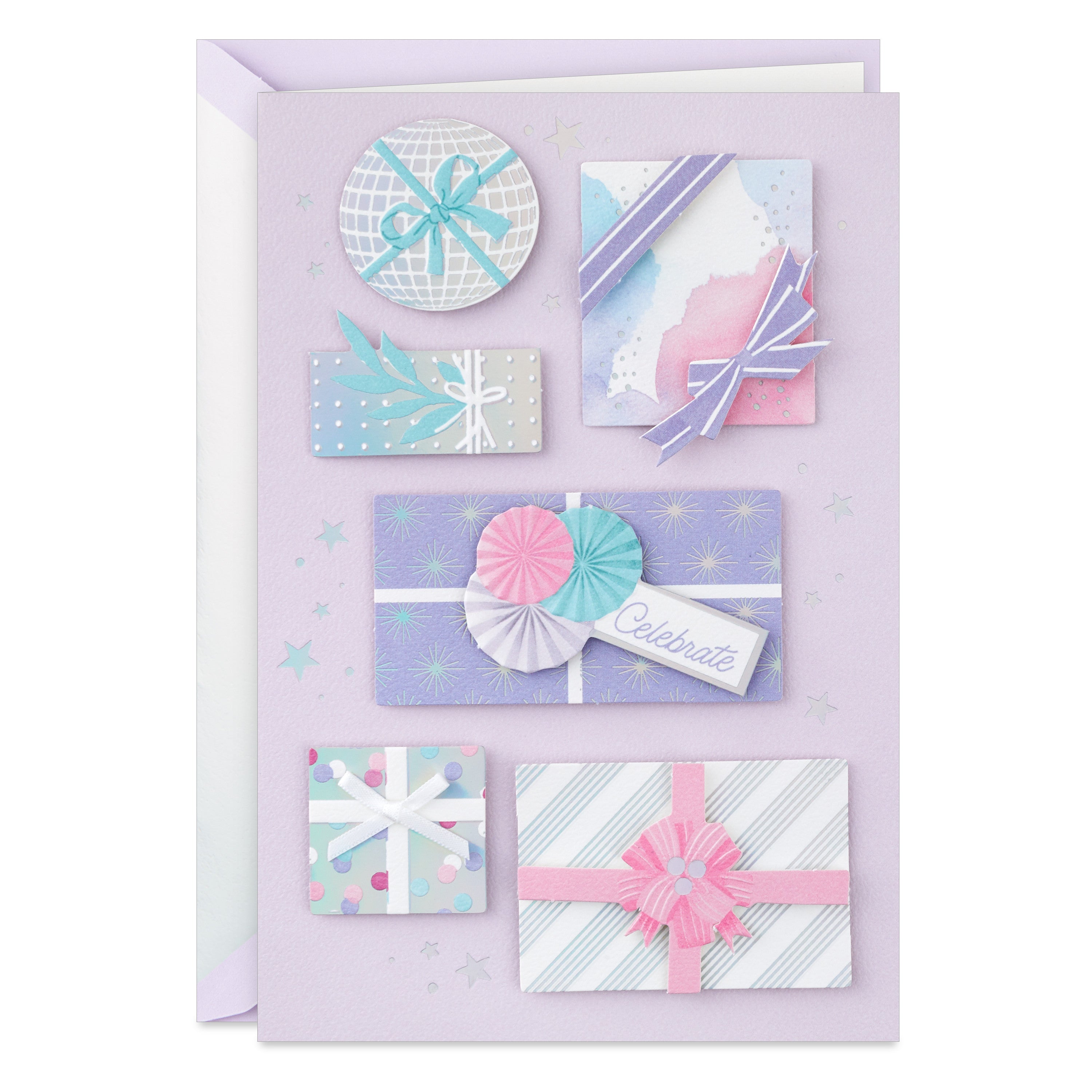 Hallmark Signature Birthday Card for Women (Wrapped Gifts)