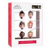 Hallmark Mini Christmas Ornaments (The Office Shatterproof), Set of 6