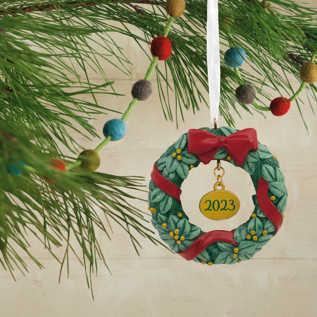 Hallmark Festive Wreath 2023 Christmas Ornament