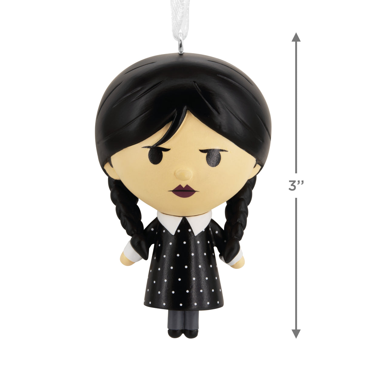 Wednesday Addams Christmas Ornament