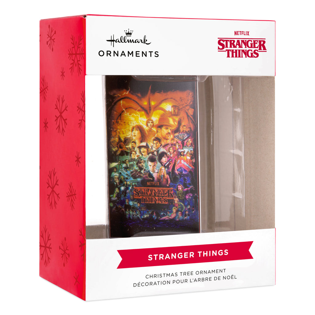 Netflix Stranger Things Retro Video Cassette Case Ornament