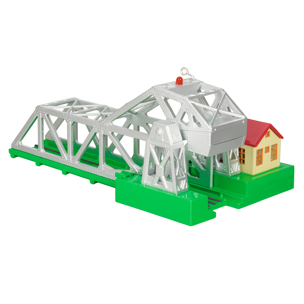 Keepsake Christmas Ornament 2024, Lionel 313 Bascule Bridge With Light, Gifts for Train Lovers