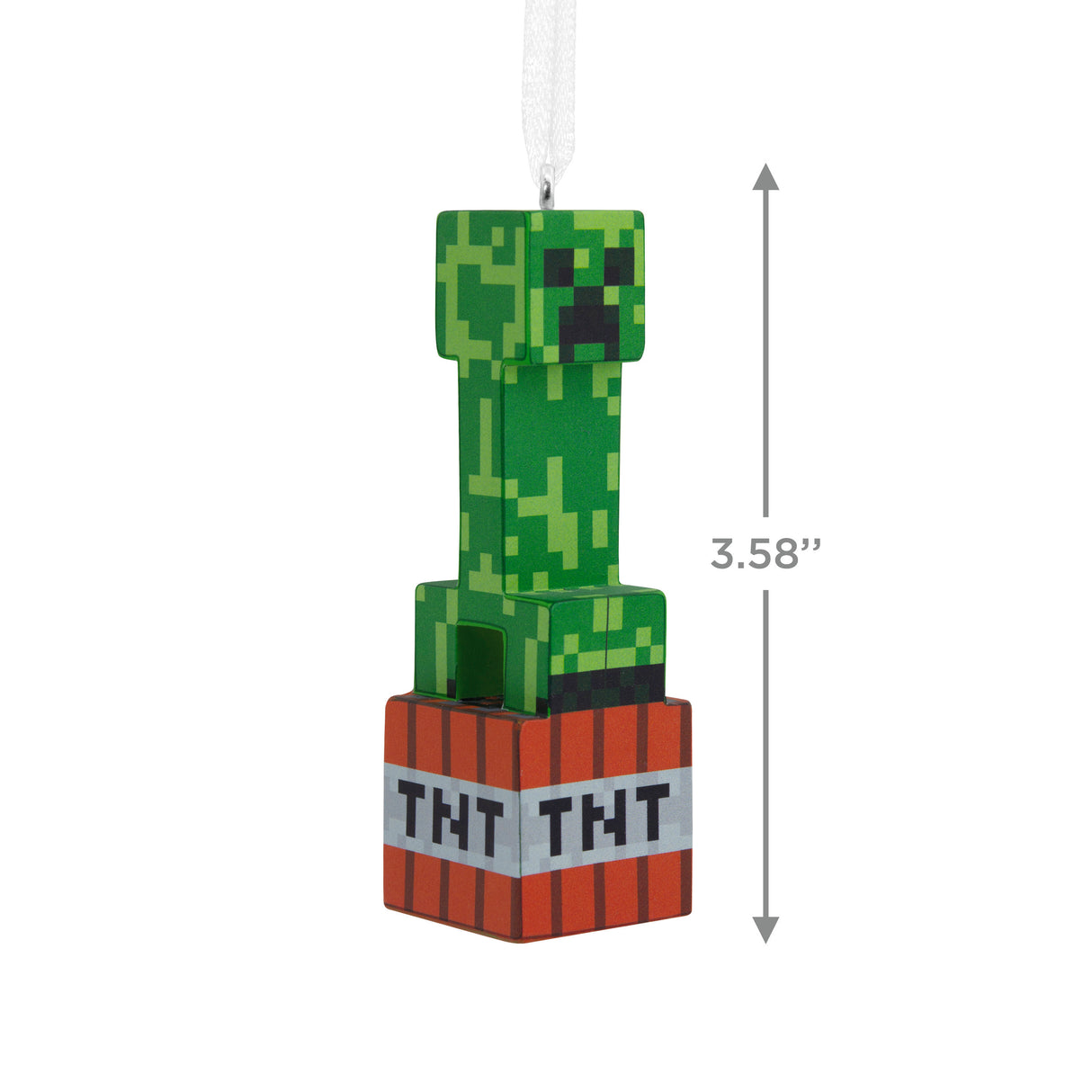 Hallmark Minecraft Creeper on TNT Christmas Ornament