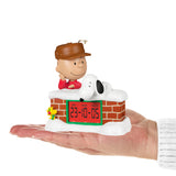 Keepsake Christmas Ornament 2024, The Peanuts Gang Countdown to Christmas With Light, Gifts for Peanuts Fans