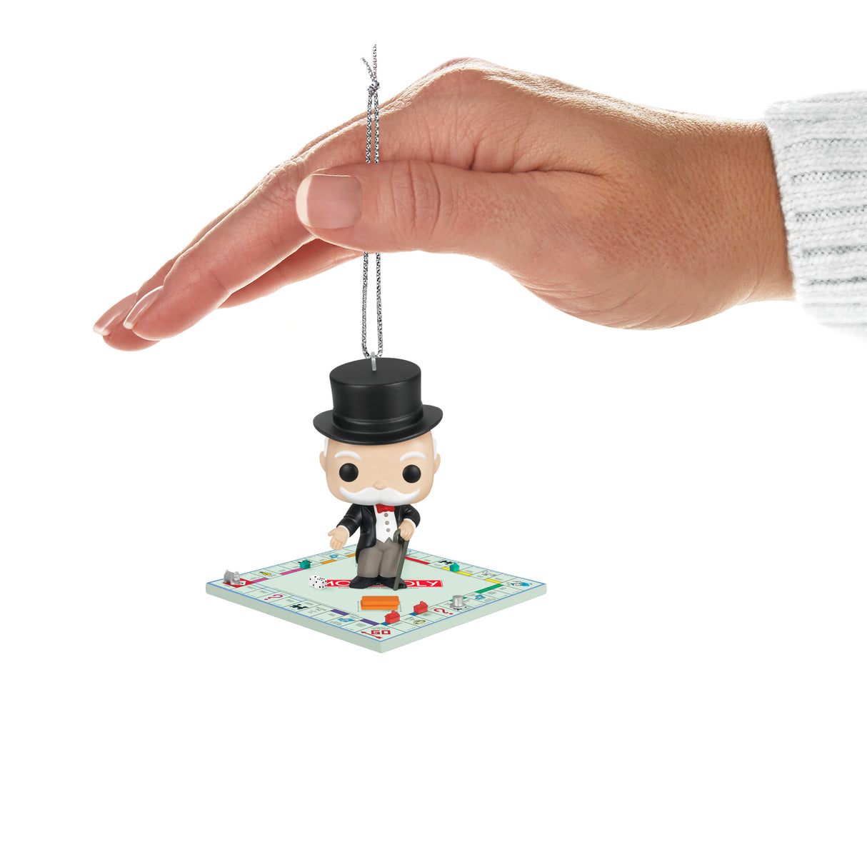 Keepsake Christmas Ornament 2024, Monopoly Mr. Monopoly Funko POP!, Family Gifts