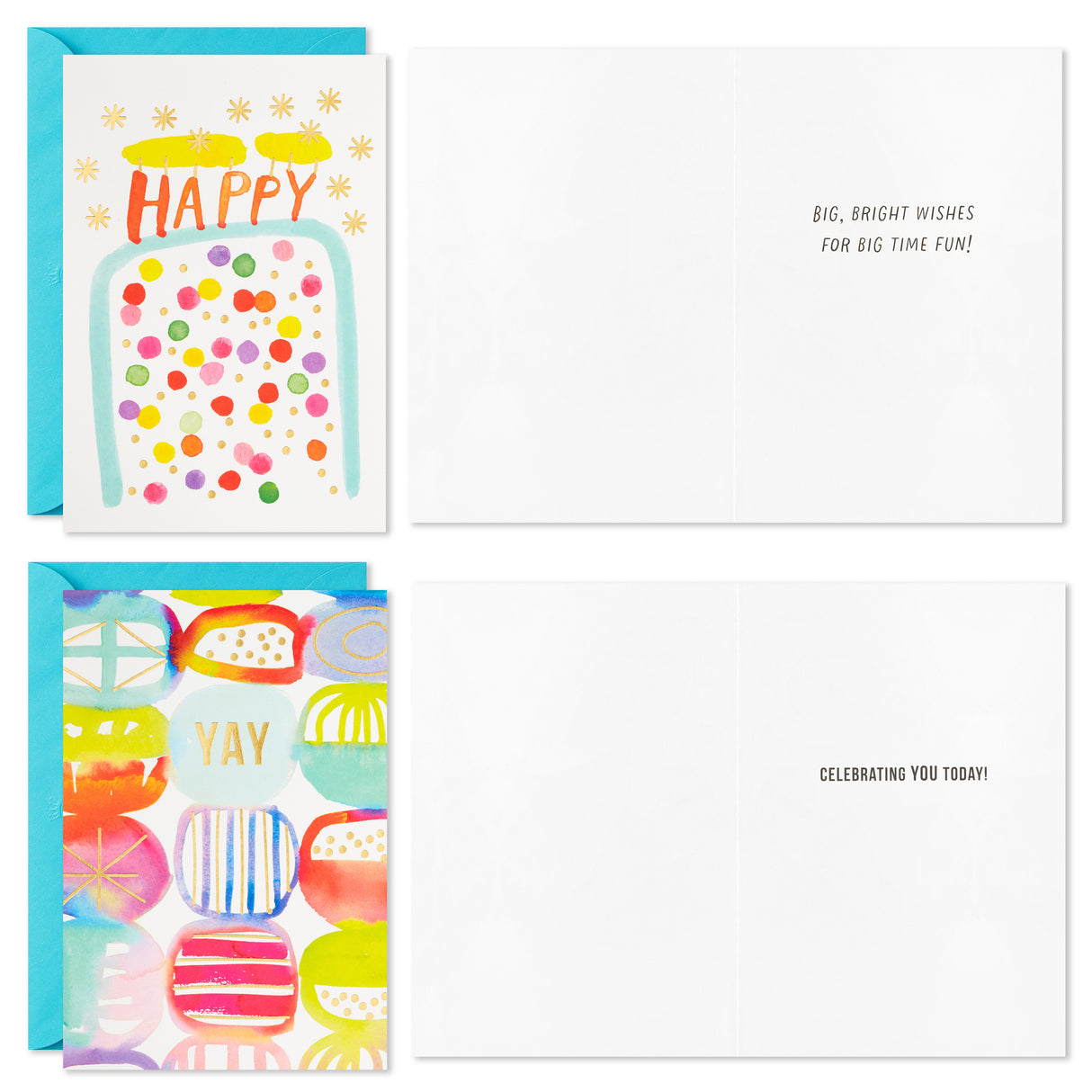 Birthday Cards Assortment, 36 Cards with Envelopes (Celebrate)