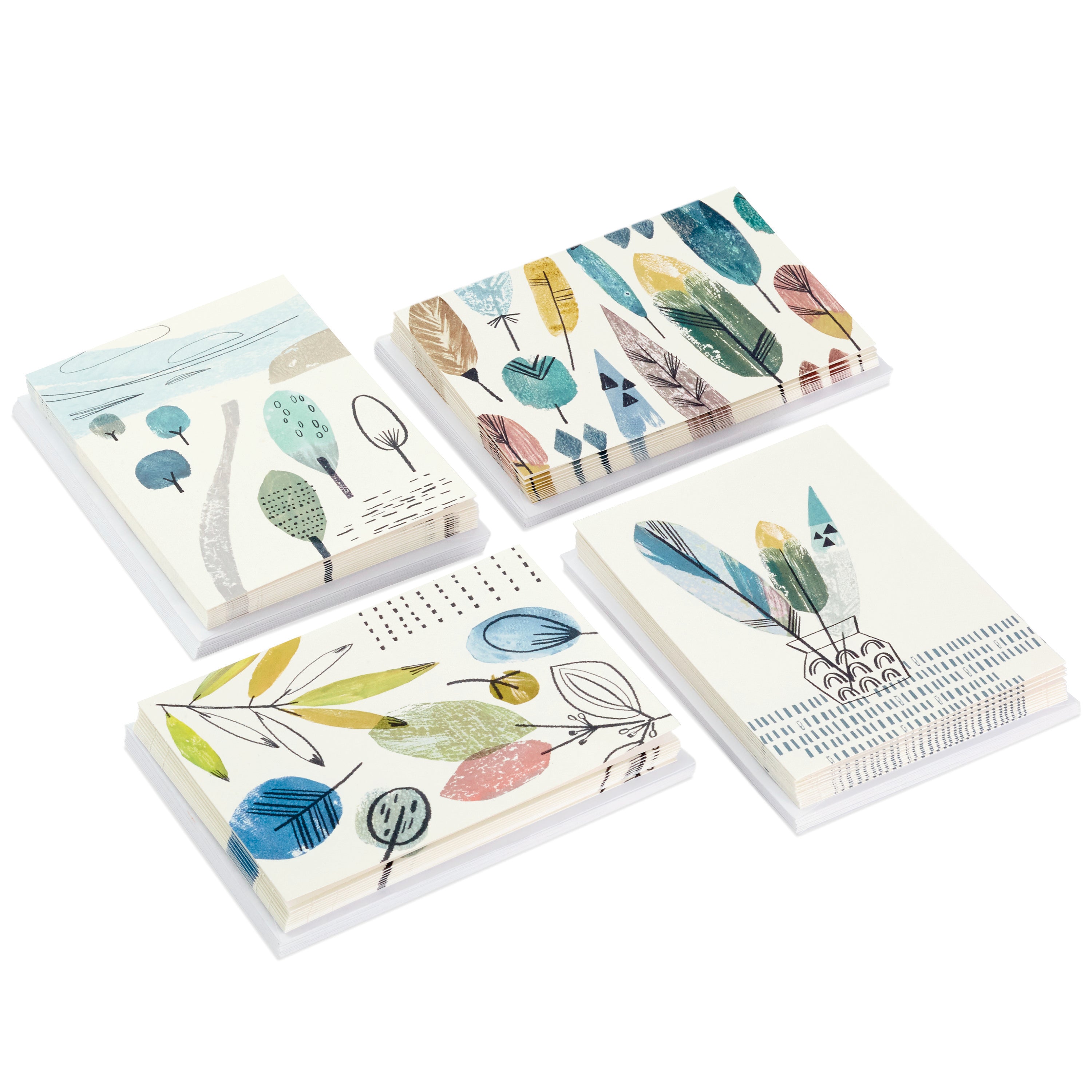 Blank Cards Assortment, Nature Prints (48 Cards with Envelopes)