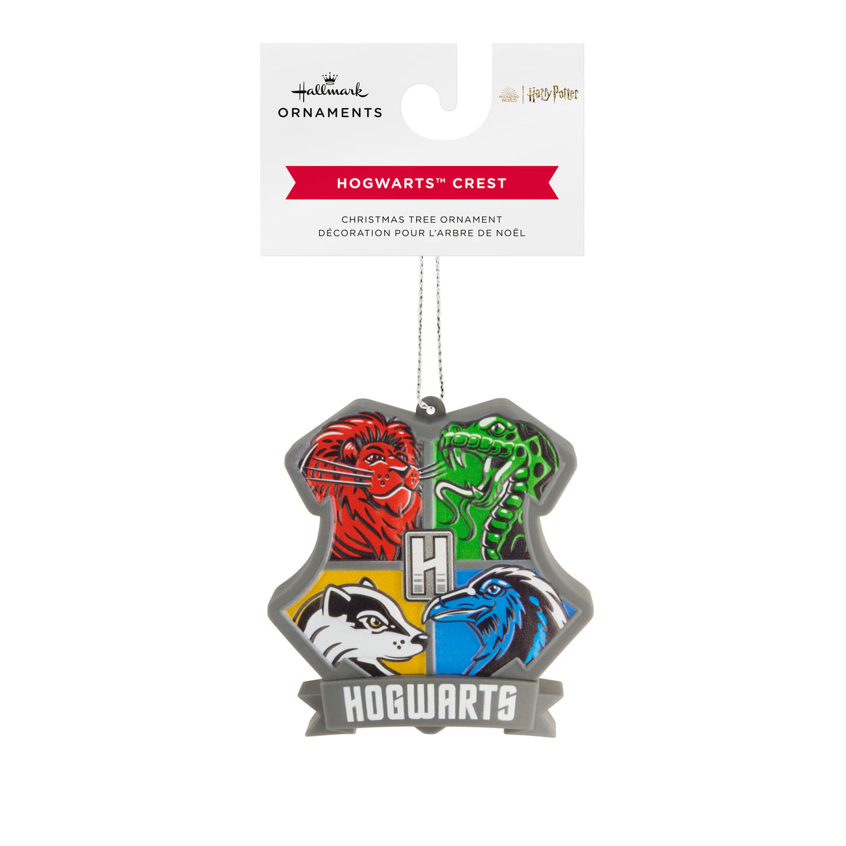 Hallmark Christmas Ornament (Harry Potter Hogwarts Crest Shatterproof)