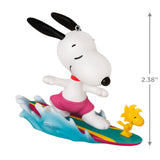 Keepsake Christmas Ornament 2024, Peanuts Spotlight on Snoopy Surf's Up!, Gifts for Peanuts Fans