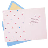 Signature Anniversary Card (Day Filled with Love) for Romantic Birthday, Love, Valentine's Day