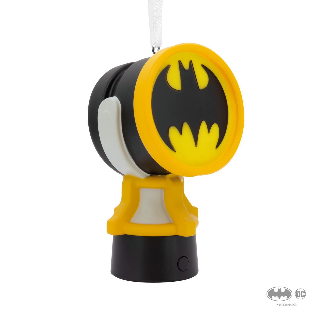 DC Batman Bat-Signal Christmas Ornament With Light