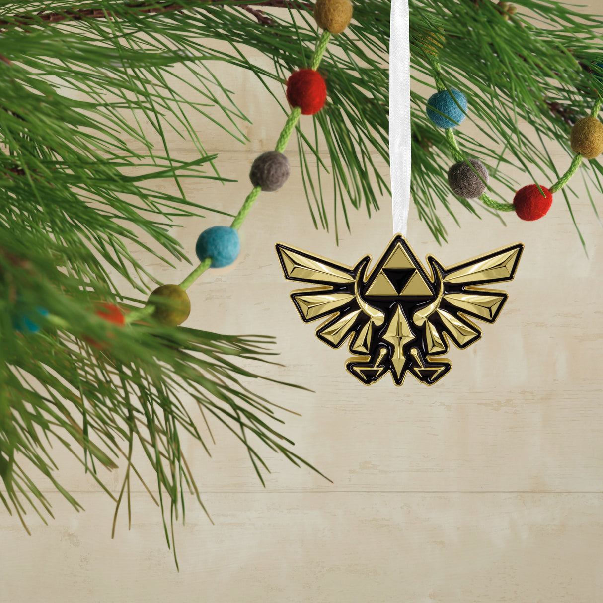 Nintendo The Legend of Zelda Crest of Hyrule Christmas Ornament