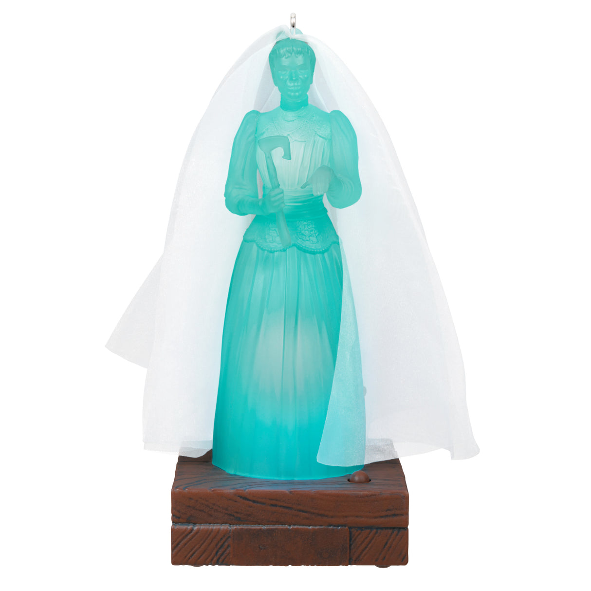 Keepsake Christmas Ornament, Disney The Haunted Mansion Collection Constance Hatchaway With Light and Sound, Gifts for Disney Fans