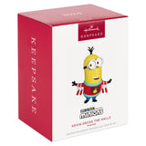 Keepsake Christmas Ornament 2024, Minions Kevin Decks the Halls With Sound, Movie Gifts