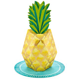 Hallmark Paper Wonder Pop Up Birthday Card, Thank You Card, Encouragement Card, All Occasion Card (Pineapple)