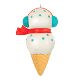 Keepsake Christmas Ornament 2024, Son Snowman Ice Cream Cone 2024, Family Gifts