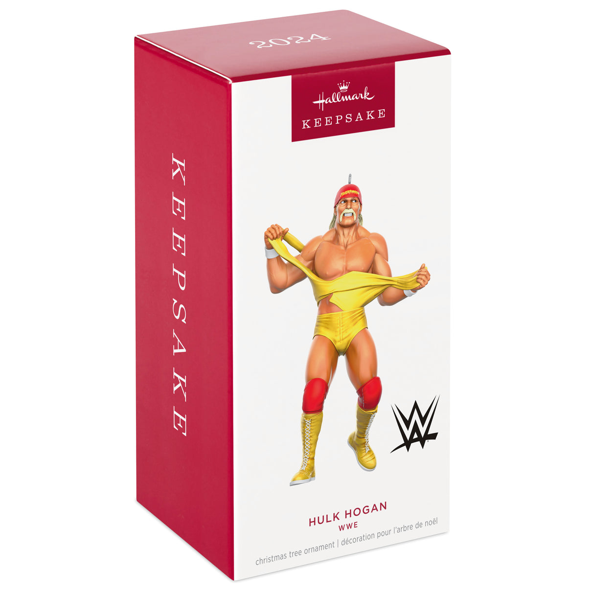 Keepsake Christmas Ornament 2024, WWE Hulk Hogan, Gifts for WWE Fans