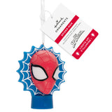 Marvel Spider-Man Face on Web Christmas Ornament With Light