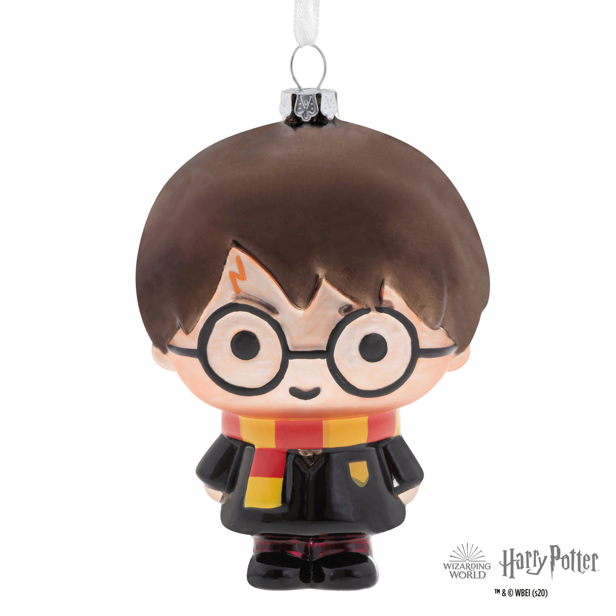 Harry Potter Christmas Ornament, Blown Glass