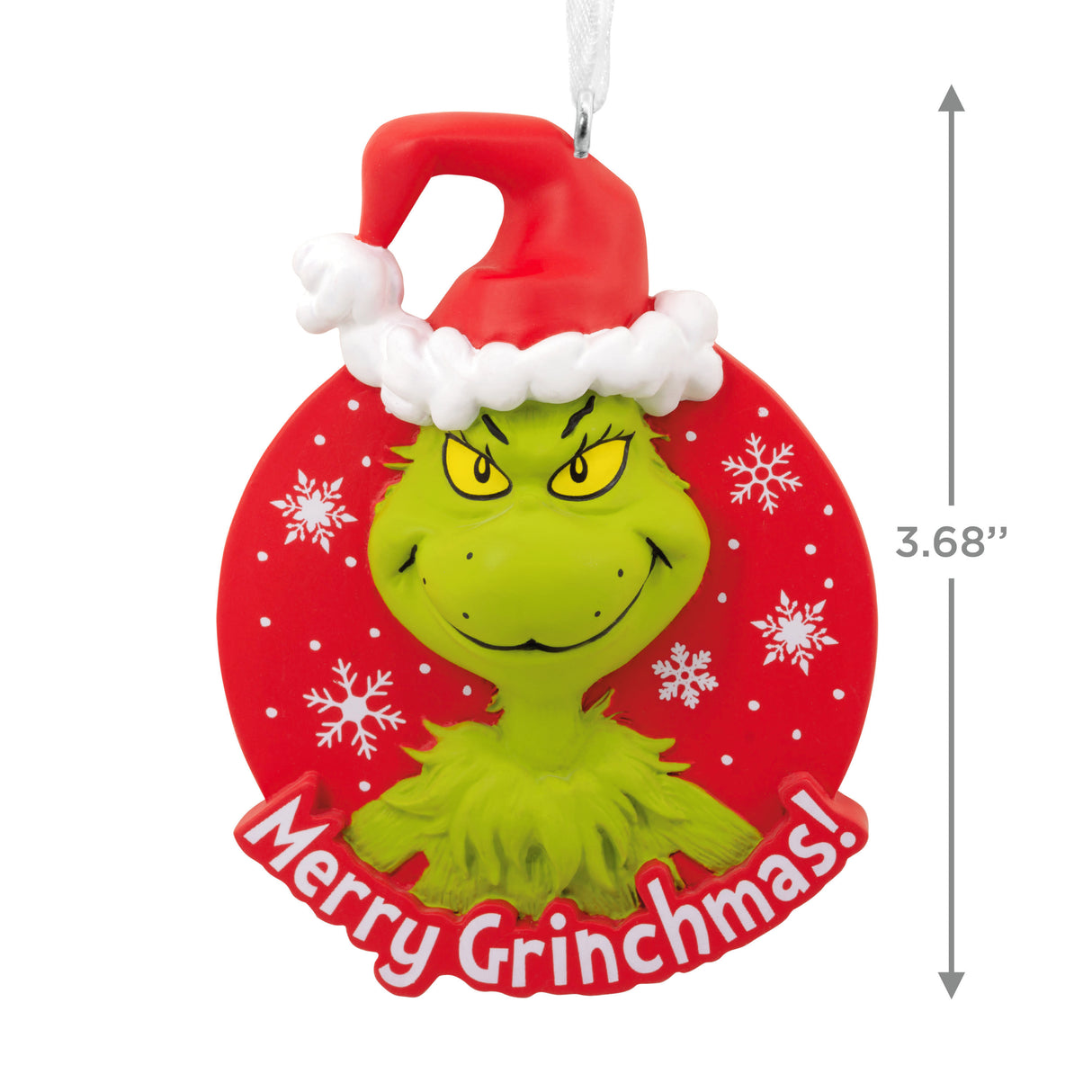 Hallmark Christmas Ornament (Dr. Seuss's How the Grinch Stole Christmas! Merry Grinchmas)