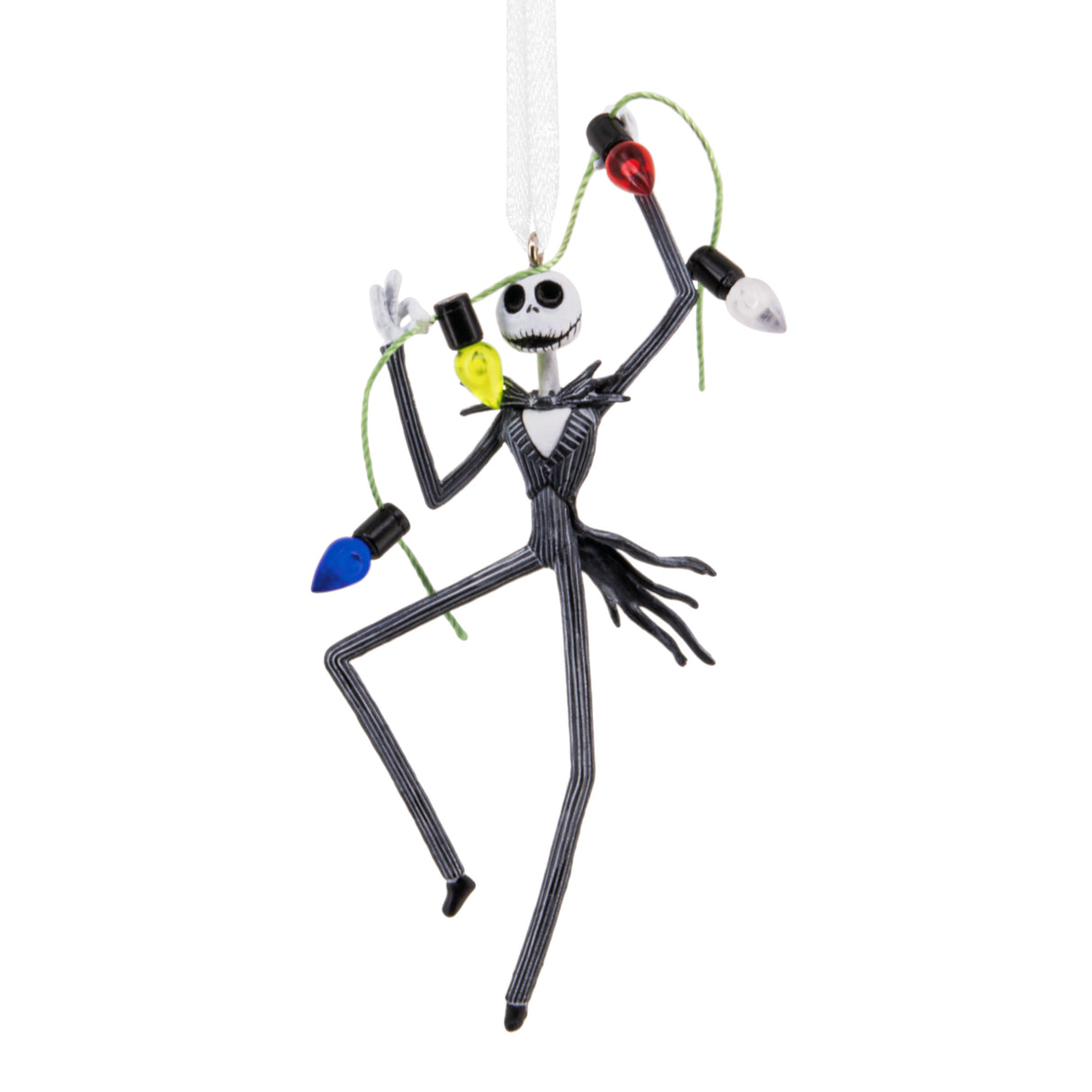 Hallmark Christmas Ornament (Disney Tim Burton's The Nightmare Before Christmas Jack Skellington With Lights)