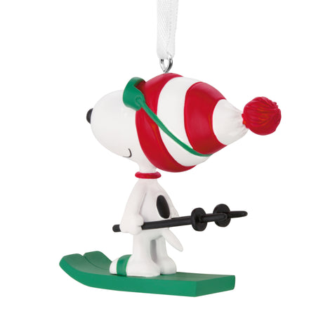 Peanuts Snoopy Skiing Christmas Ornament