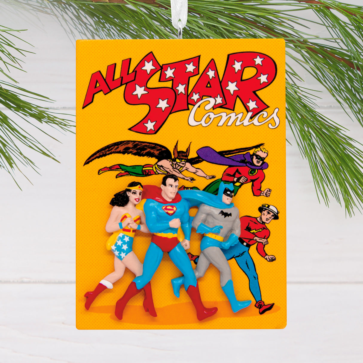 Hallmark Christmas Ornament (DC Justice League Comic Book)