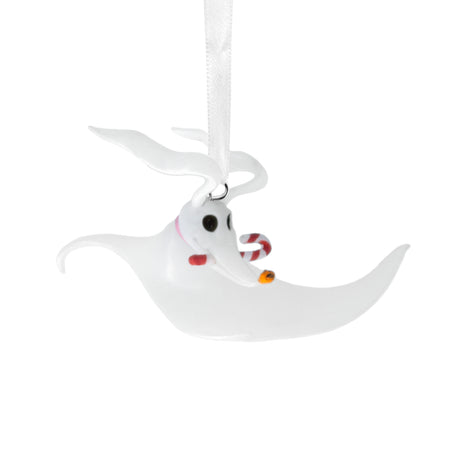 Hallmark Christmas Ornament (Disney Tim Burton's The Nightmare Before Christmas Zero With Candy Cane)