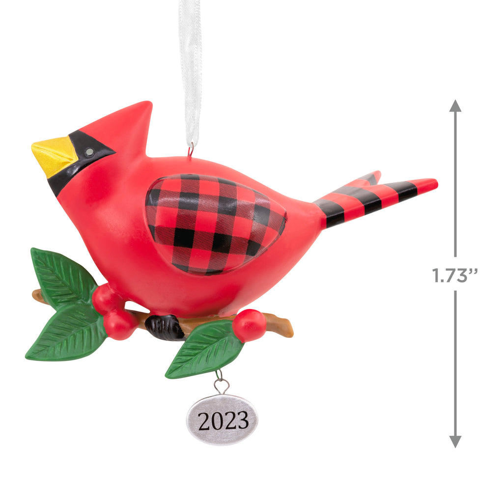 Hallmark Cute Cardinal 2023 Christmas Ornament, Premium Porcelain