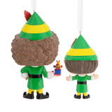 Hallmark Christmas Ornaments (Elf Buddy the Elf and Papa Elf Funko POP!), Set of 2