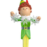 Hallmark Keepsake Christmas Ornament (Elf Collection Buddy the Elf With Light and Sound)