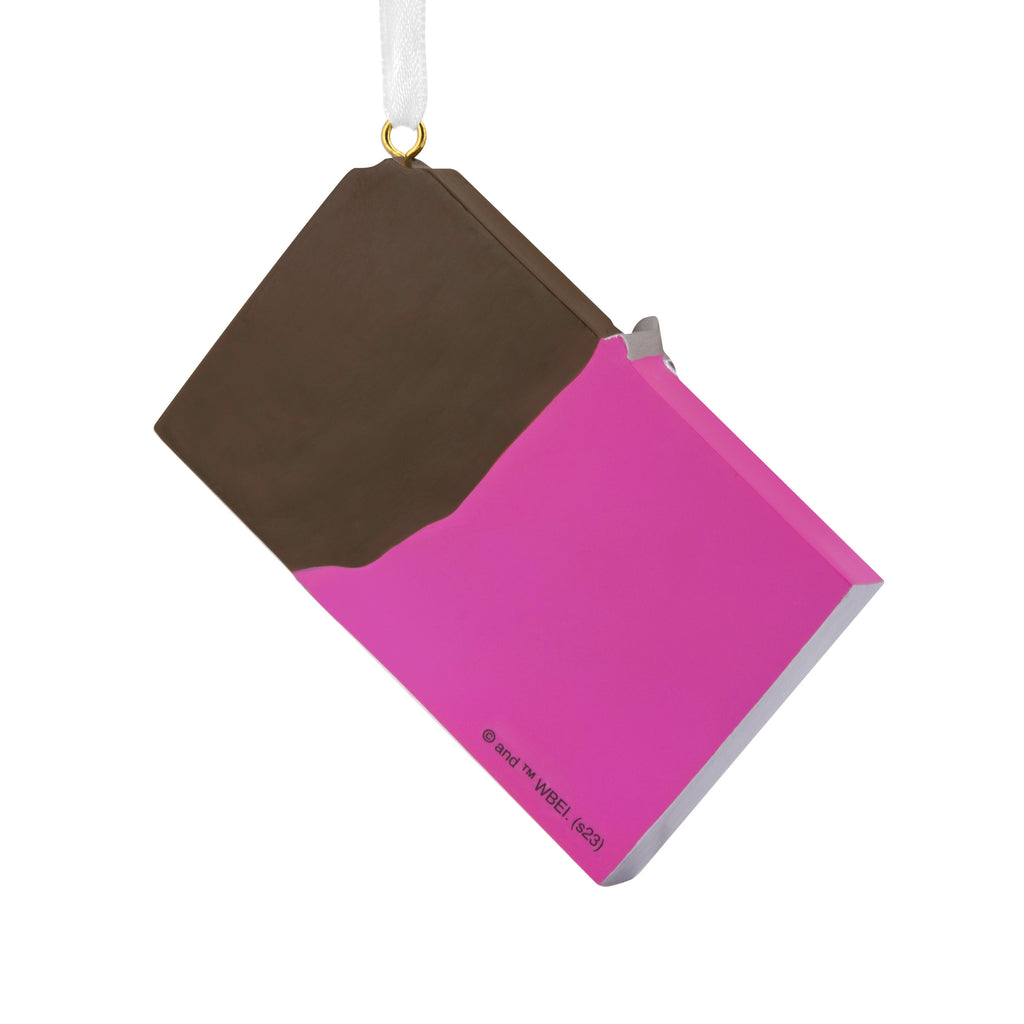 Willy Wonka and The Chocolate Factory™ Wonka Bar With Golden Ticket Ornament