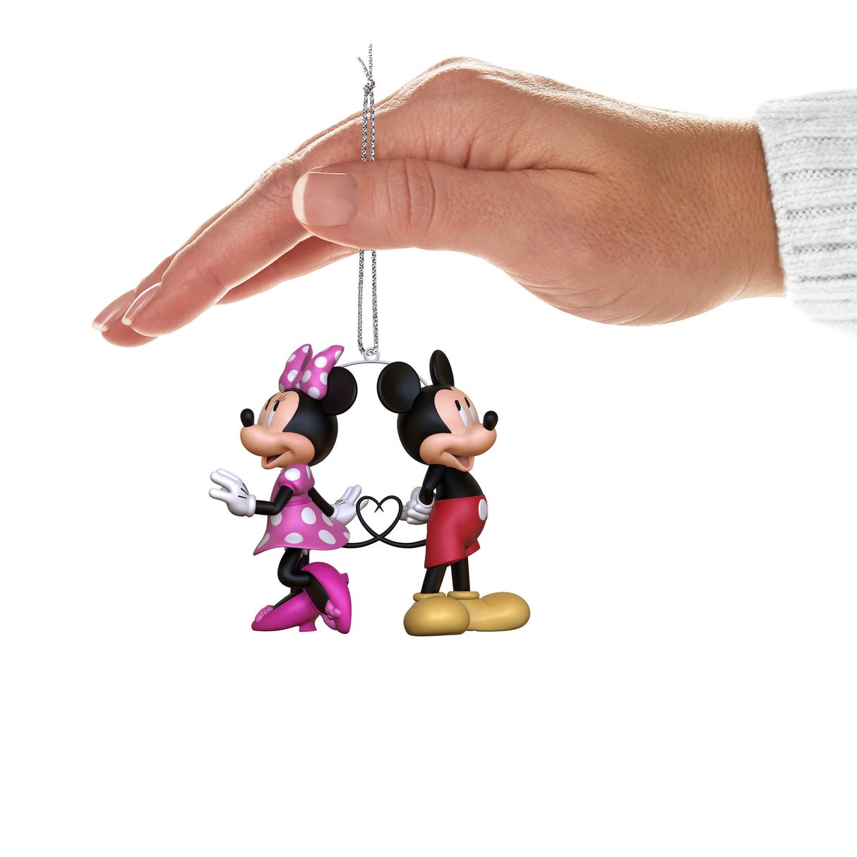 Keepsake Christmas Ornament 2024, Disney Mickey and Minnie A Tail of Togetherness, Gifts for Disney Fans