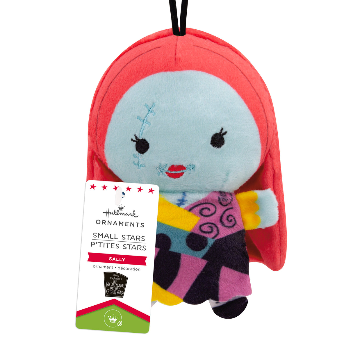 Hallmark Christmas Ornament (Disney Tim Burton's The Nightmare Before Christmas Sally, Plush Fabric)