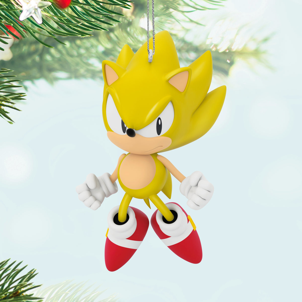 Hallmark Keepsake Christmas Ornament (Sonic the Hedgehog Super Sonic)