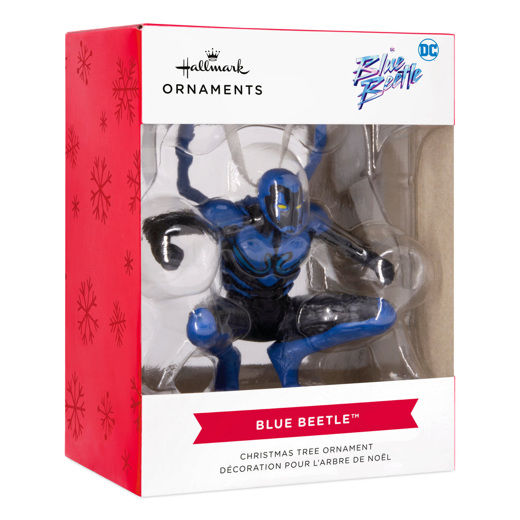Hallmark DC Blue Beetle Christmas Ornament