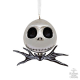 Disney Tim Burton's The Nightmare Before Christmas Jack Skellington Premium Christmas Ornament, Metal