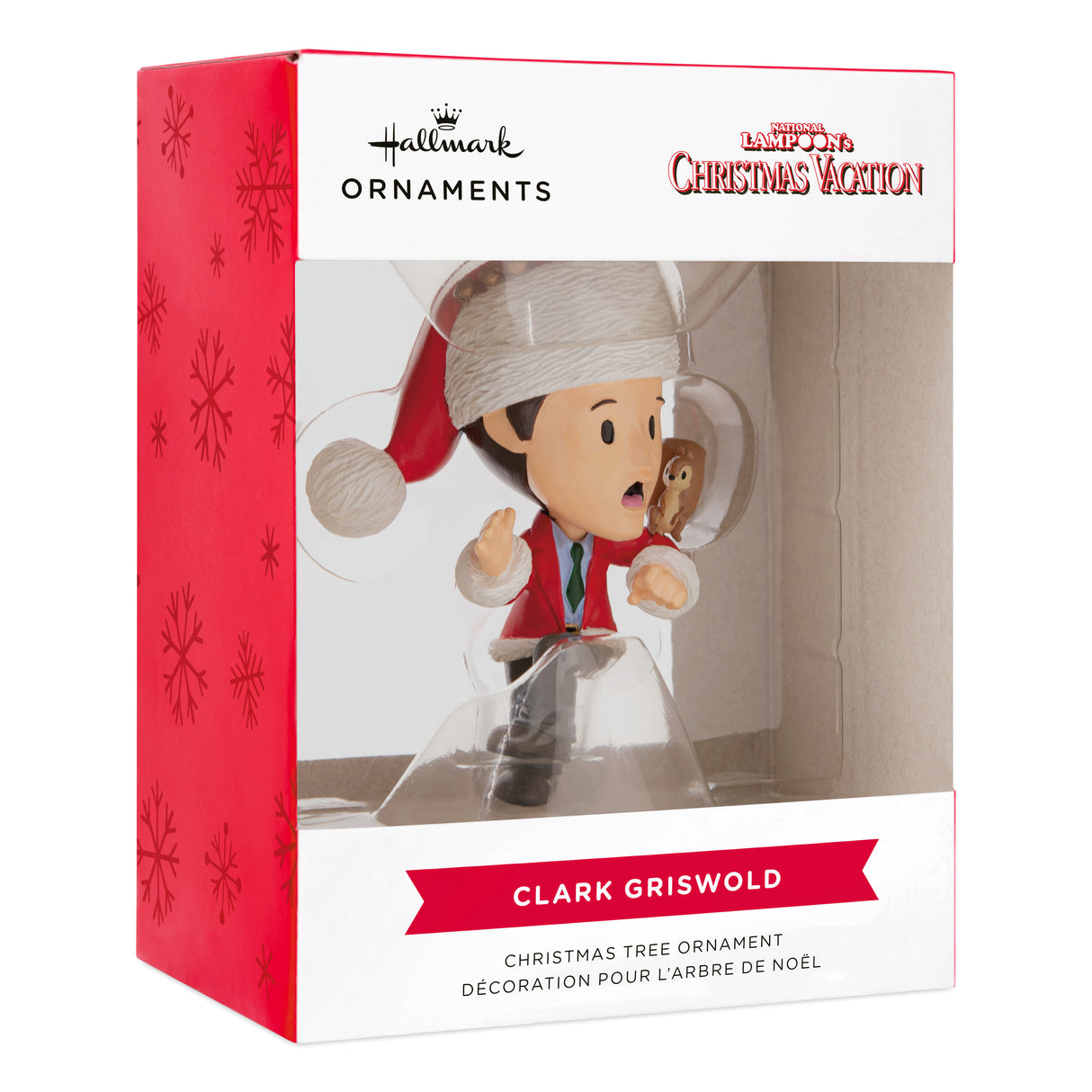 National Lampoon's Christmas Vacation Clark Griswold With Squirrel Stylized Christmas Ornament