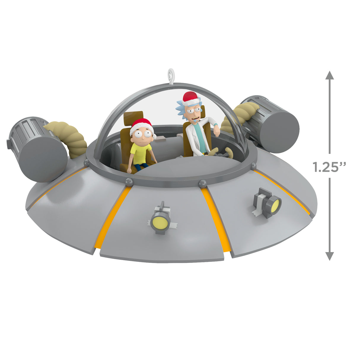 Hallmark Keepsake Christmas Ornament (Rick and Morty "Rick's Ship")