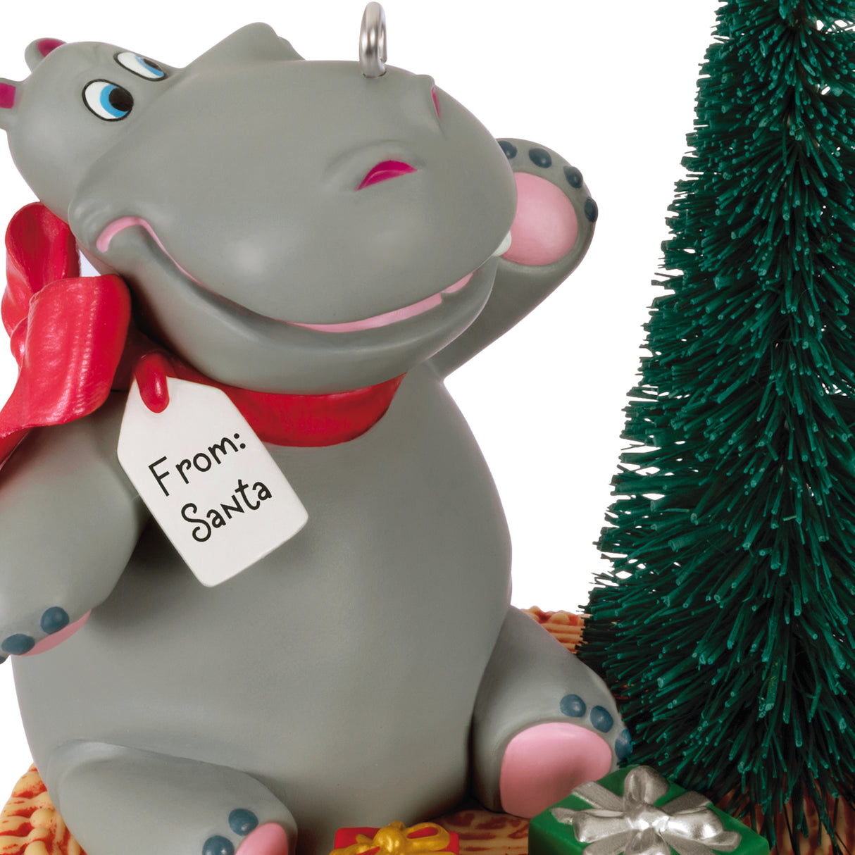 Keepsake Christmas Ornament 2024, I Want a Hippopotamus for Christmas Musical, Funny Gifts