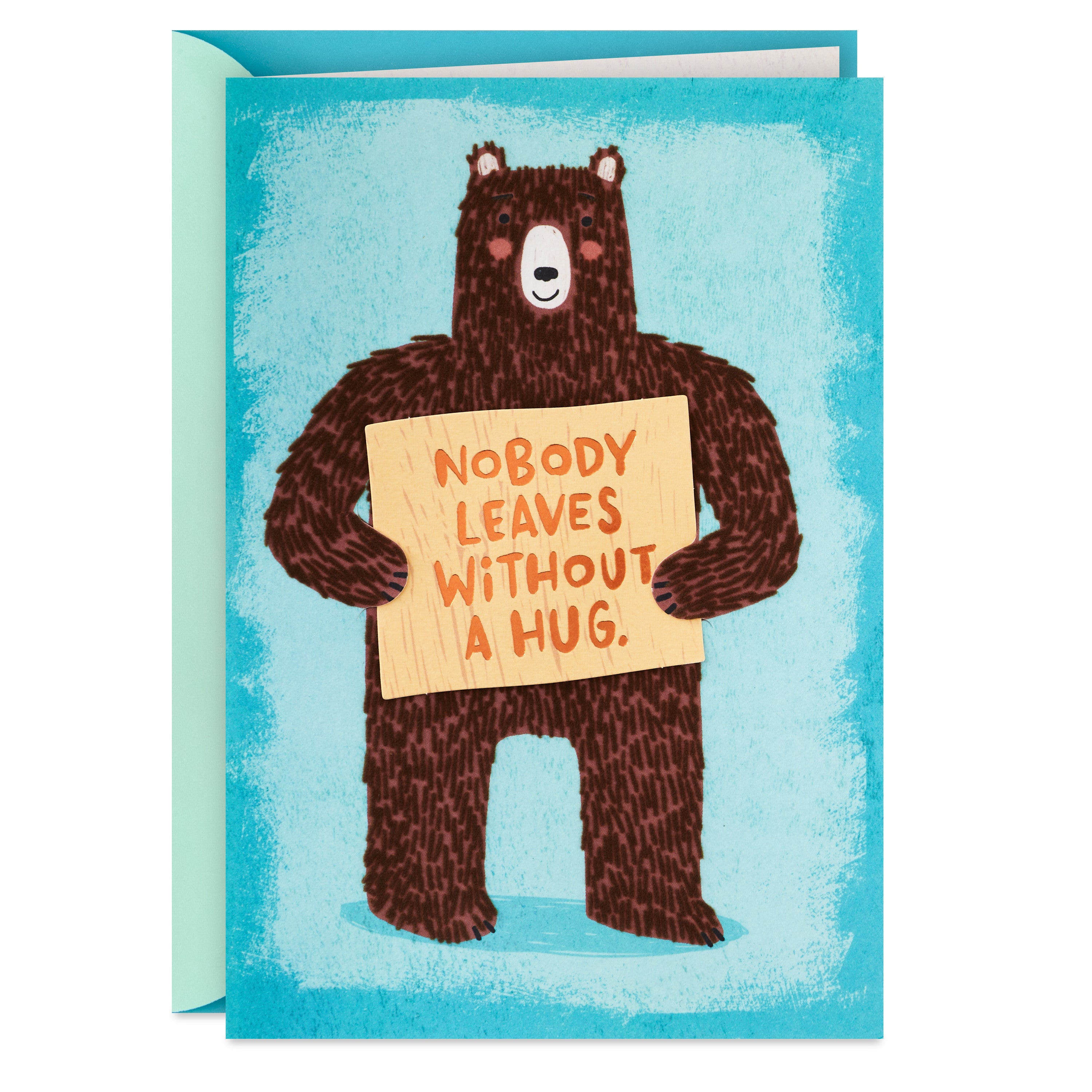 Hallmark Farewell Card from All, Bear Hugs (Retirement Card, Coworker Goodbye Card)