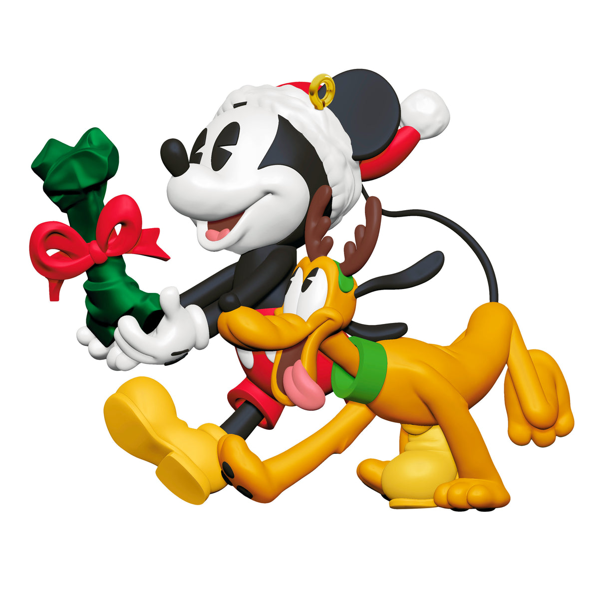 Hallmark Keepsake Christmas Ornament (Disney Mickey and Friends Bone-afide Besties)