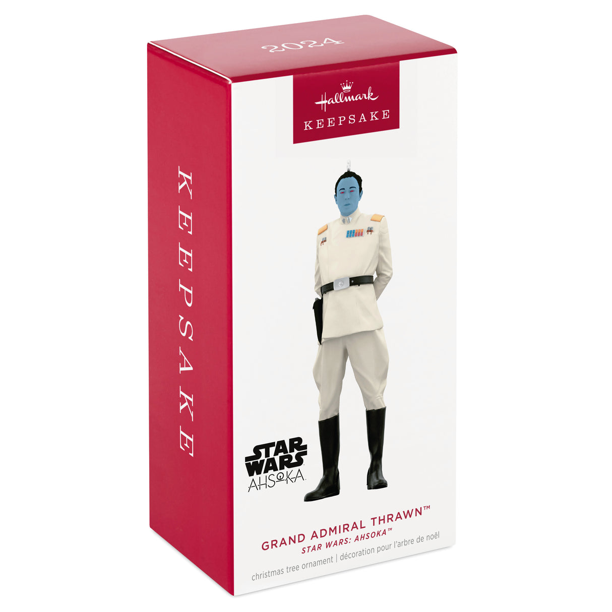 Keepsake Christmas Ornament 2024, Star Wars: Ahsoka Grand Admiral Thrawn, Gifts for Star Wars Fans