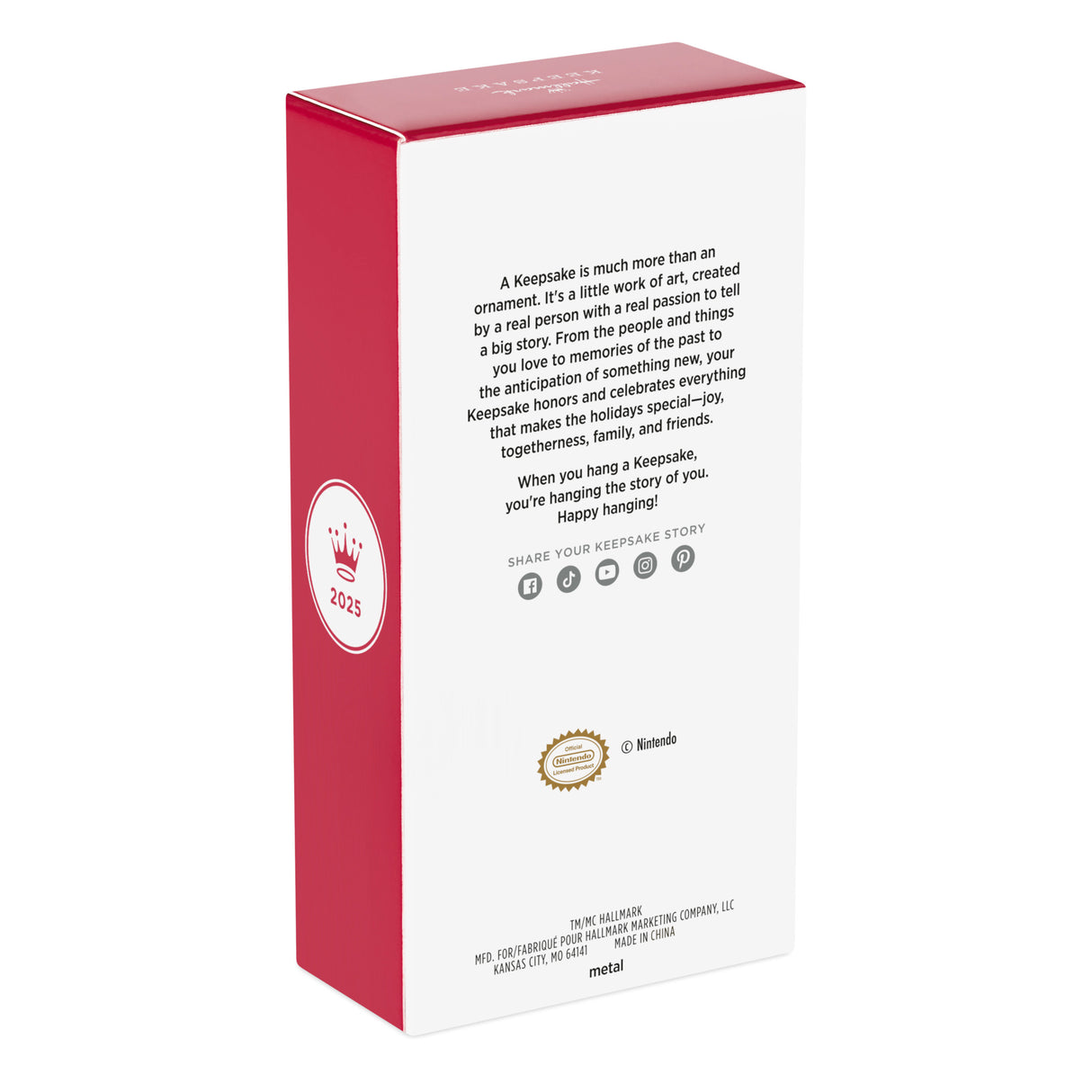 Hallmark Keepsake Christmas Ornament (Nintendo The Legend of Zelda: Tears of the Kingdom Decayed Master Sword, Metal)