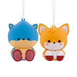 Better Together Sonic the Hedgehog and Tails Magnetic Christmas Ornaments, Set of 2